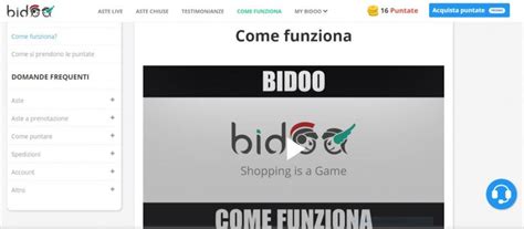 trucchi per vincere aste su bidoo